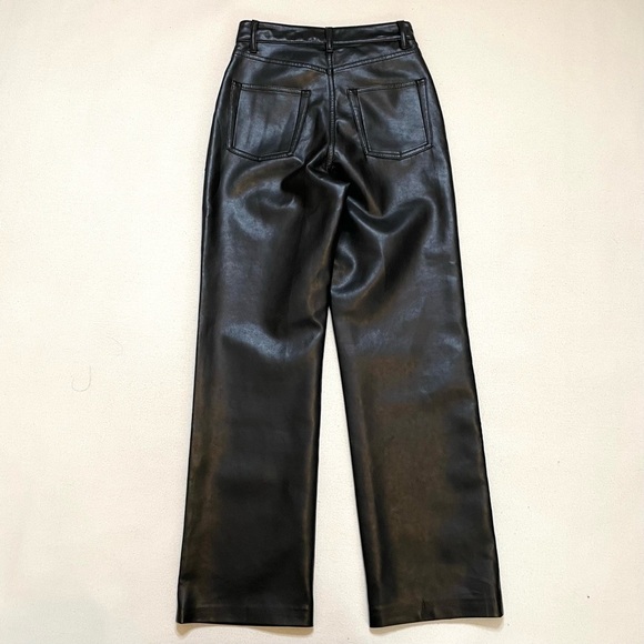 Aritzia Wilfred Melina vegan leather pants 00 - Picture 6 of 14